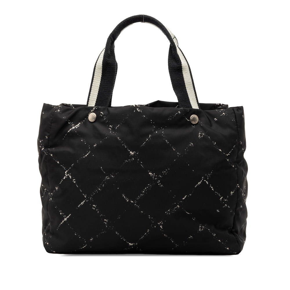 Pre-Loved Chanel Old Travel Line Nylon Tote